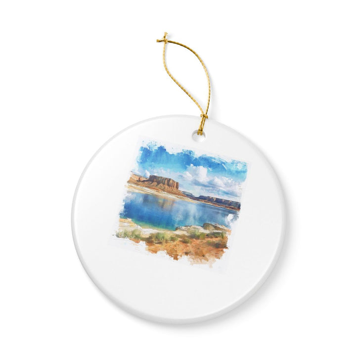 Lake Powell Arizona Ornament: Unique Lake Powell Souvenir, Lake Powell Arizona Xmas Decor, and Authentic Lake Powell Gift