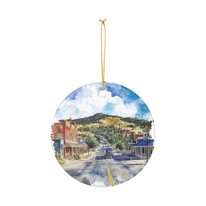 Lander Wyoming USA Ornament: Unique Lander Souvenir, Lander Wyoming Xmas Decor, and Authentic Lander Gift