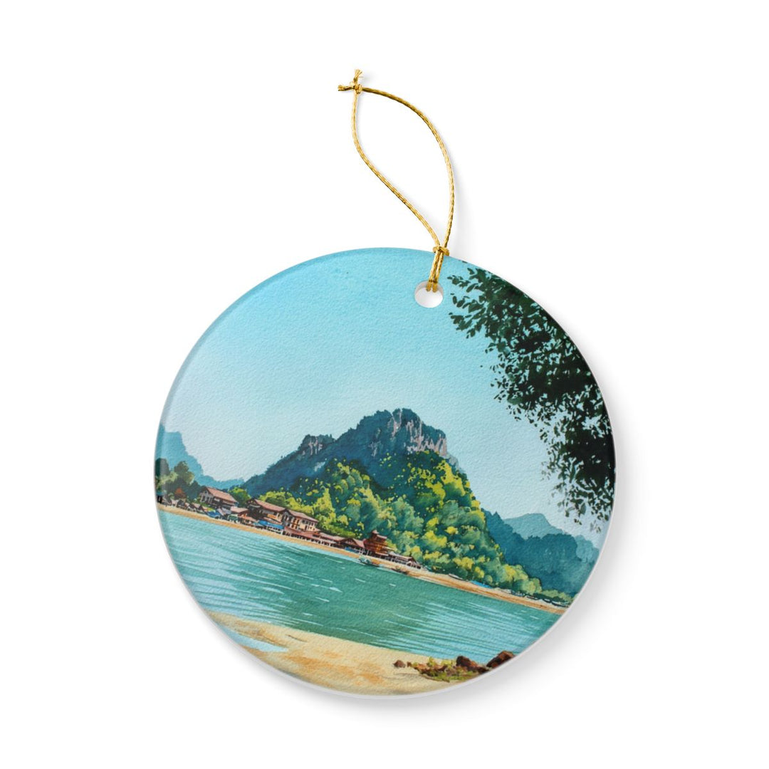 Langkawi Malaysia Ornament: Unique Langkawi Souvenir, Langkawi Malaysia Xmas Decor, and Authentic Langkawi Gift