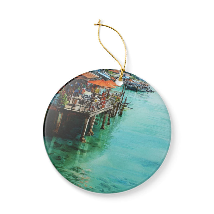 Langkawi Malaysia Ornament: Unique Langkawi Souvenir, Langkawi Malaysia Xmas Decor, and Authentic Langkawi Gift