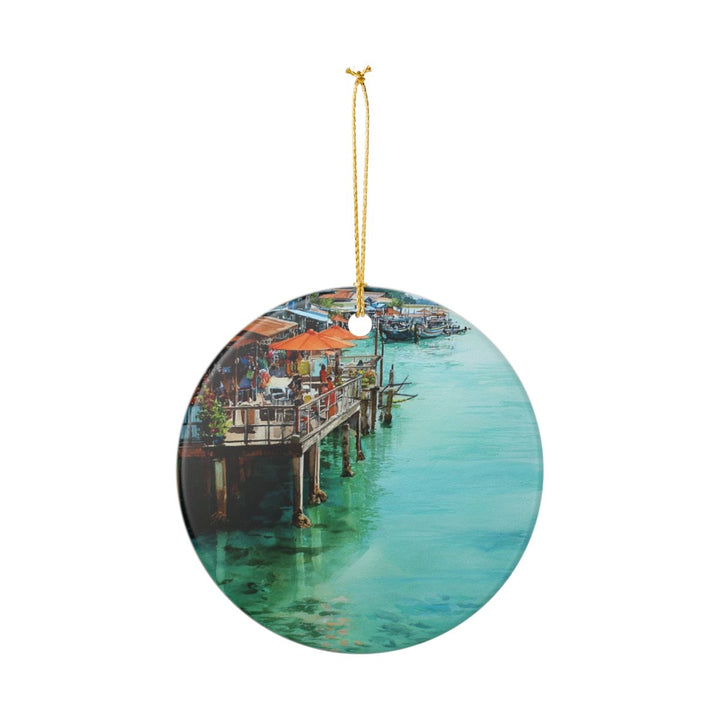 Langkawi Malaysia Ornament: Unique Langkawi Souvenir, Langkawi Malaysia Xmas Decor, and Authentic Langkawi Gift