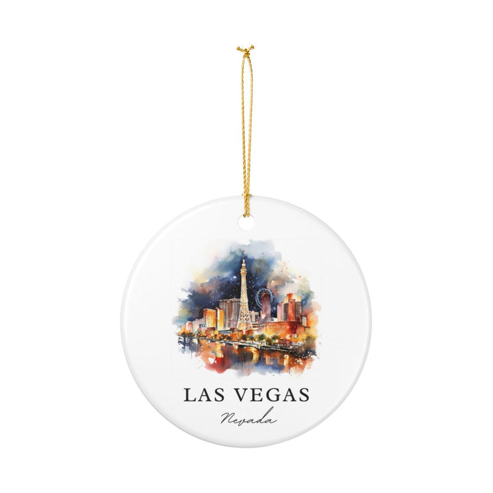 Las Vegas Nevada USA Ornament | Christmas Travel Souvenir Gift