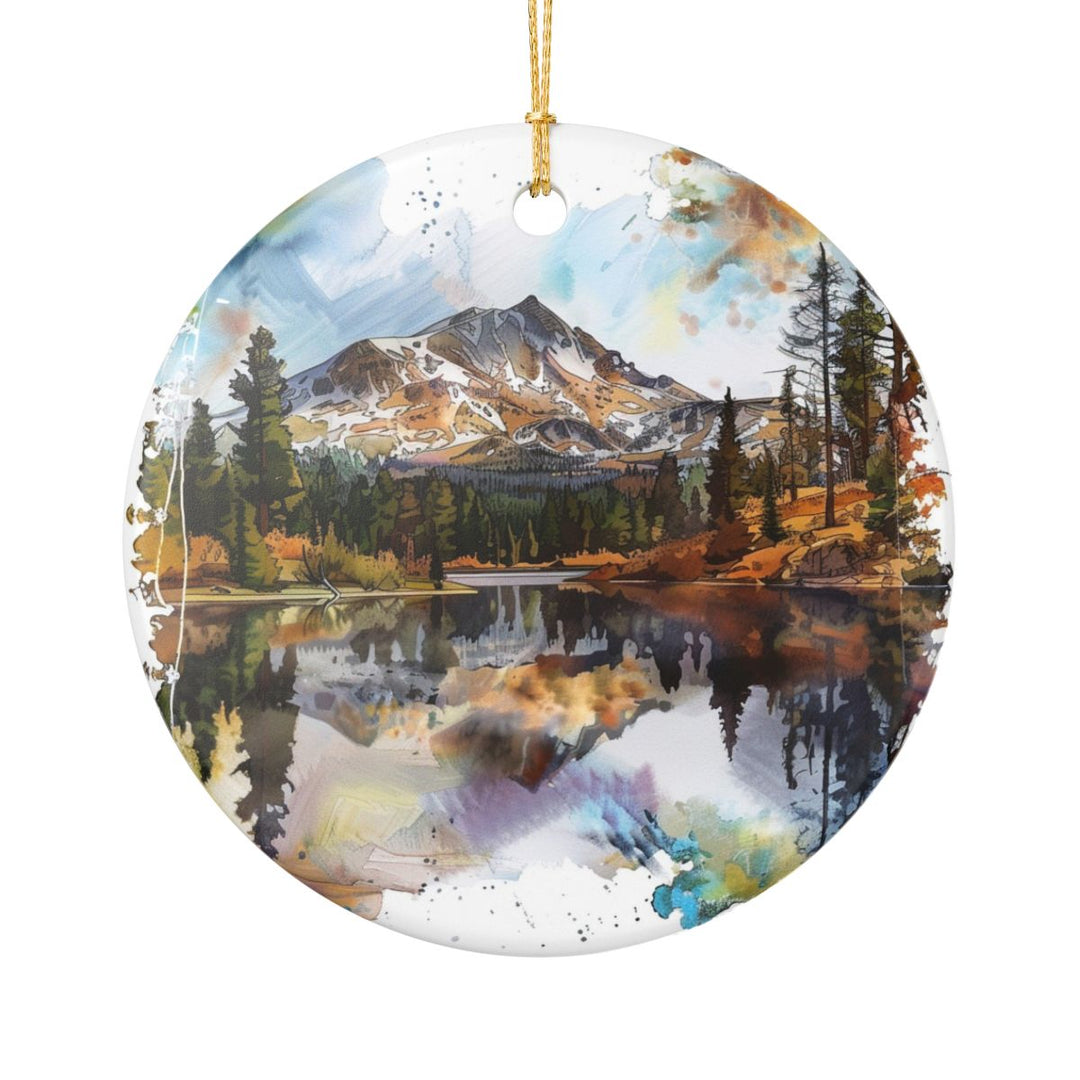 Lassen National Park Ornament: Unique Lassen National Park Souvenir, Lassen National Park Xmas Decor, and Authentic Lassen National Park Gift