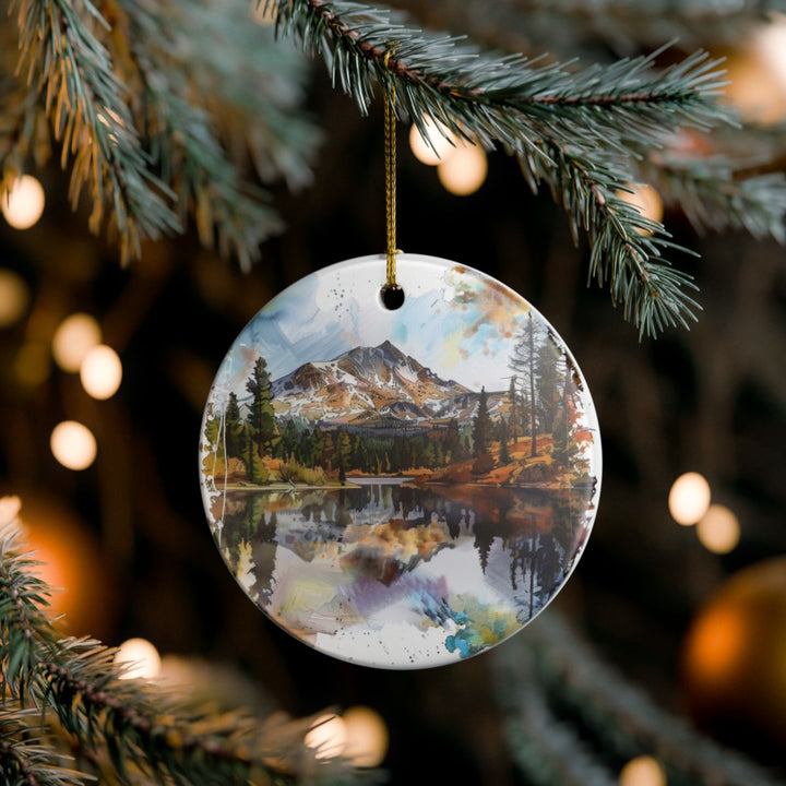 Lassen National Park Ornament: Unique Lassen National Park Souvenir, Lassen National Park Xmas Decor, and Authentic Lassen National Park Gift