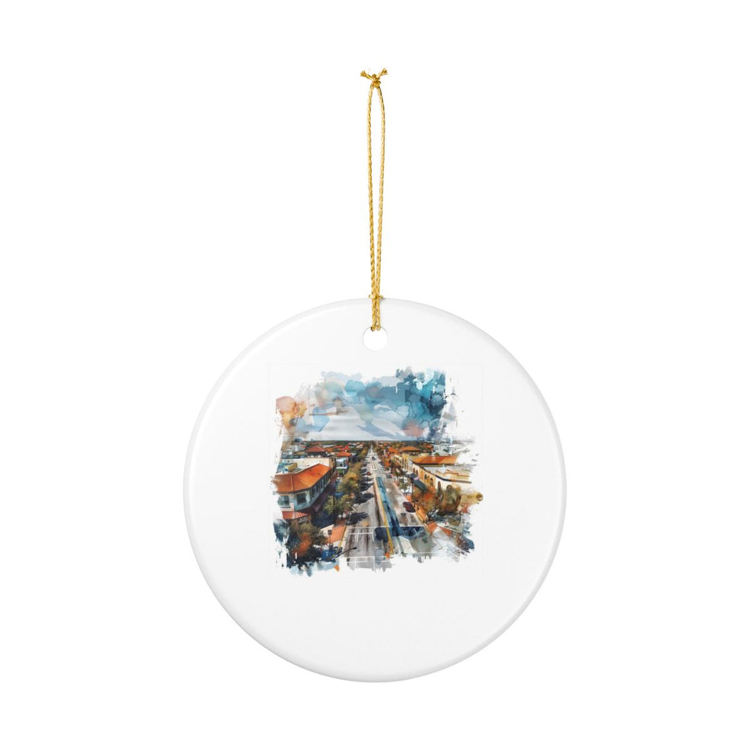 League City TX Ornament: Unique League City Souvenir, League City Texas Xmas Decor, and Authentic League City Gift