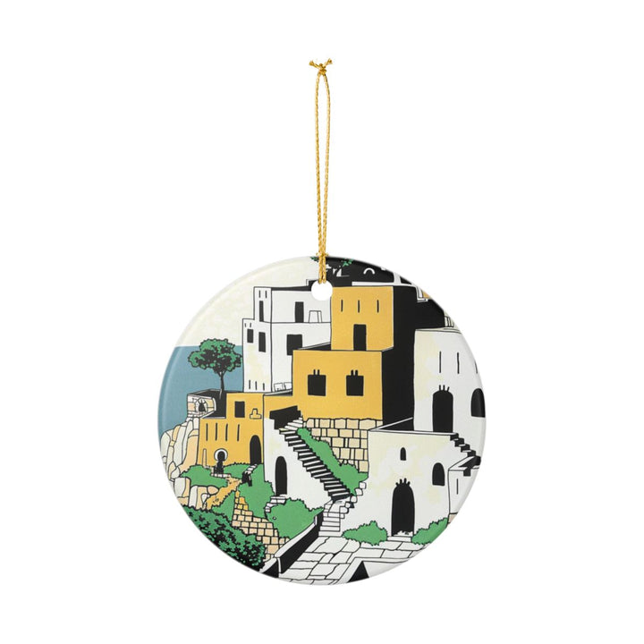 Lebanon Scenery Ornament: Unique Lebanon Scenery Souvenir, Lebanon Scenery Xmas Decor, and Authentic Lebanon Scenery Gift
