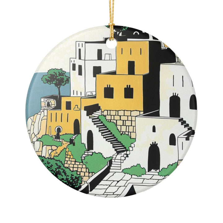 Lebanon Scenery Ornament: Unique Lebanon Scenery Souvenir, Lebanon Scenery Xmas Decor, and Authentic Lebanon Scenery Gift
