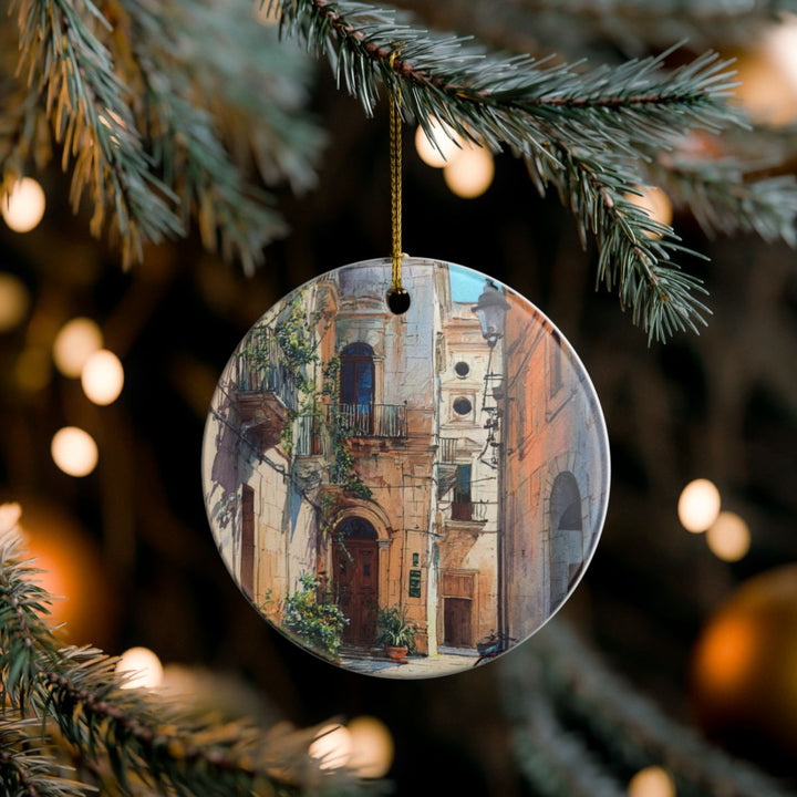 Lecce Italy Ornament: Unique Lecce Italy Souvenir, Lecce Italy Xmas Decor, and Authentic Lecce Italy Gift