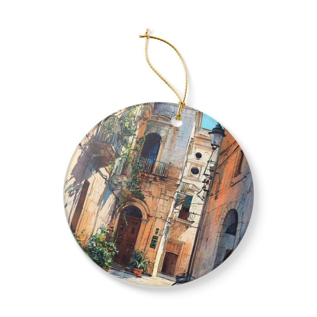 Lecce Italy Ornament: Unique Lecce Italy Souvenir, Lecce Italy Xmas Decor, and Authentic Lecce Italy Gift