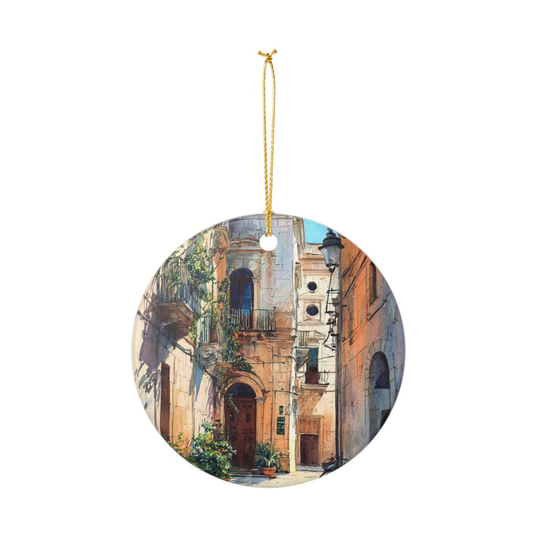 Lecce Italy Ornament: Unique Lecce Italy Souvenir, Lecce Italy Xmas Decor, and Authentic Lecce Italy Gift