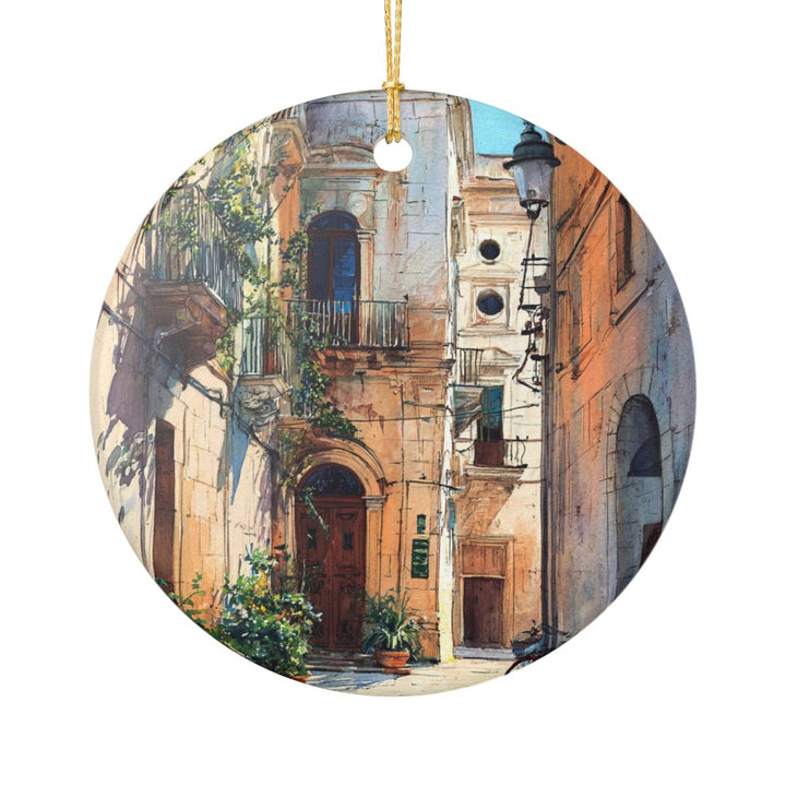 Lecce Italy Ornament: Unique Lecce Italy Souvenir, Lecce Italy Xmas Decor, and Authentic Lecce Italy Gift