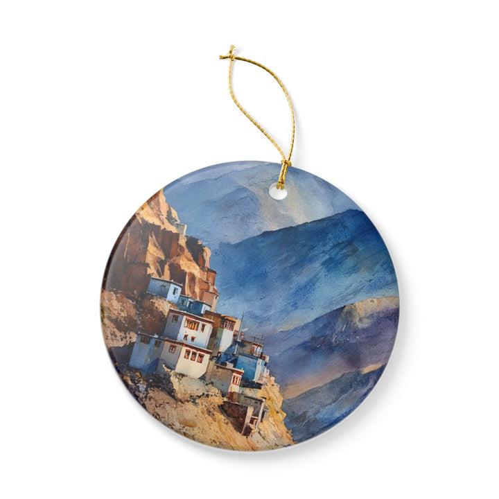 Leh India Ornament: Unique Leh India Souvenir, Leh India Xmas Decor, and Authentic Leh India Gift