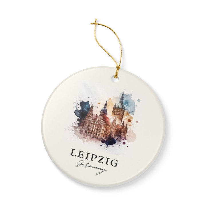 Leipzig Germany Ornament: Unique Leipzig Souvenir, Leipzig Germany Xmas Decor, and Authentic Leipzig Gift