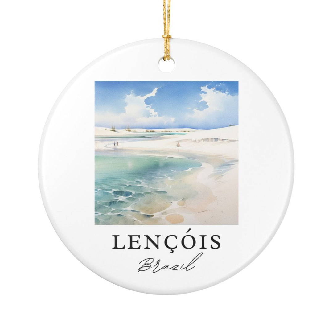 Lençóis Brazil Ornament: Unique Lençóis Souvenir, Lençóis Brazil Xmas Decor, and Authentic Lençóis Gift