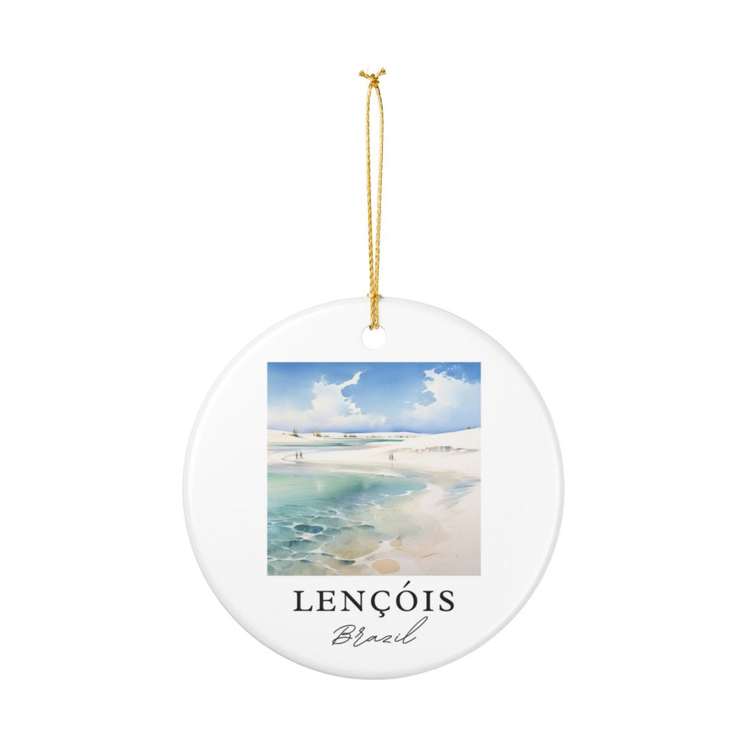 Lençóis Brazil Ornament: Unique Lençóis Souvenir, Lençóis Brazil Xmas Decor, and Authentic Lençóis Gift