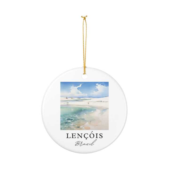 Lençóis Brazil Ornament: Unique Lençóis Souvenir, Lençóis Brazil Xmas Decor, and Authentic Lençóis Gift