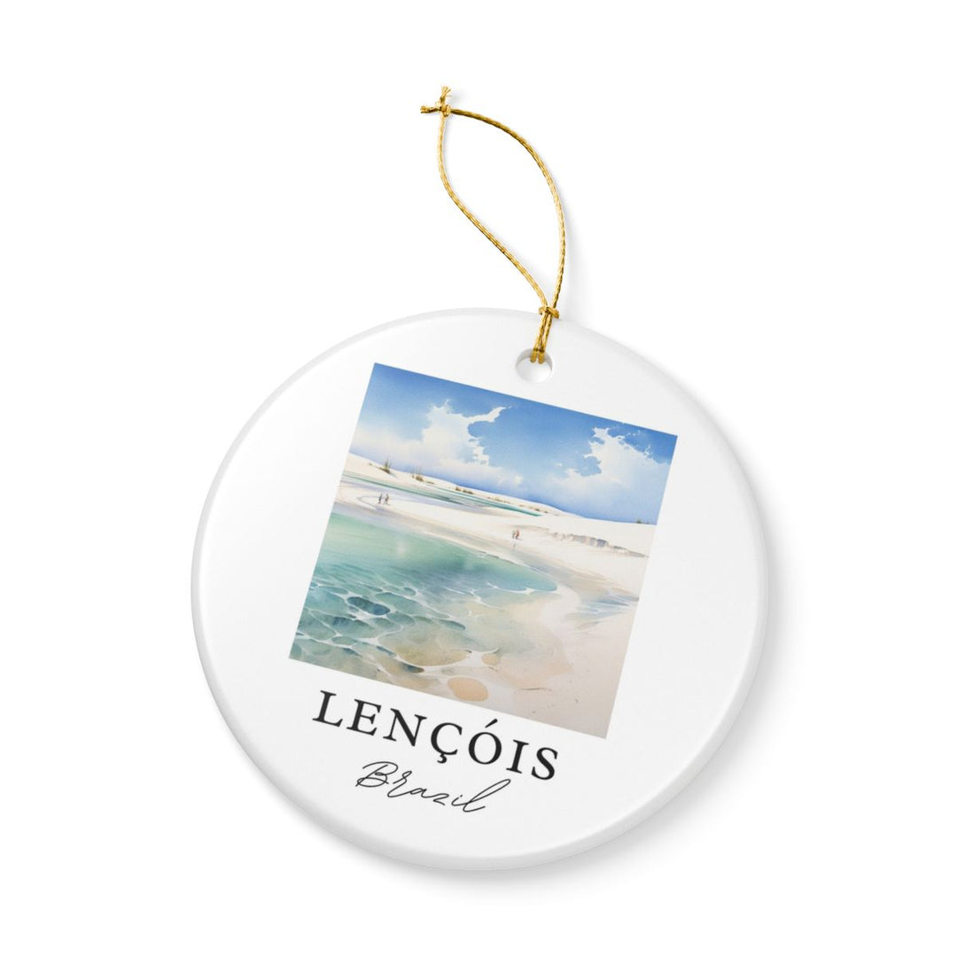 Lençóis Brazil Ornament: Unique Lençóis Souvenir, Lençóis Brazil Xmas Decor, and Authentic Lençóis Gift