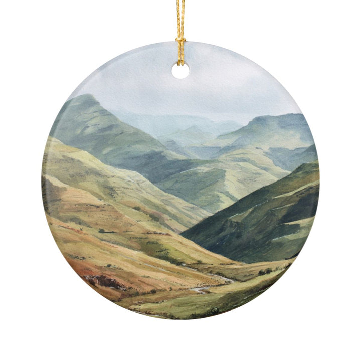 Lesotho Highlands Lesotho Ornament: Unique Lesotho Highlands Lesotho Souvenir, Lesotho Highlands Lesotho Xmas Decor, and Authentic Lesotho Highlands Lesotho Gift
