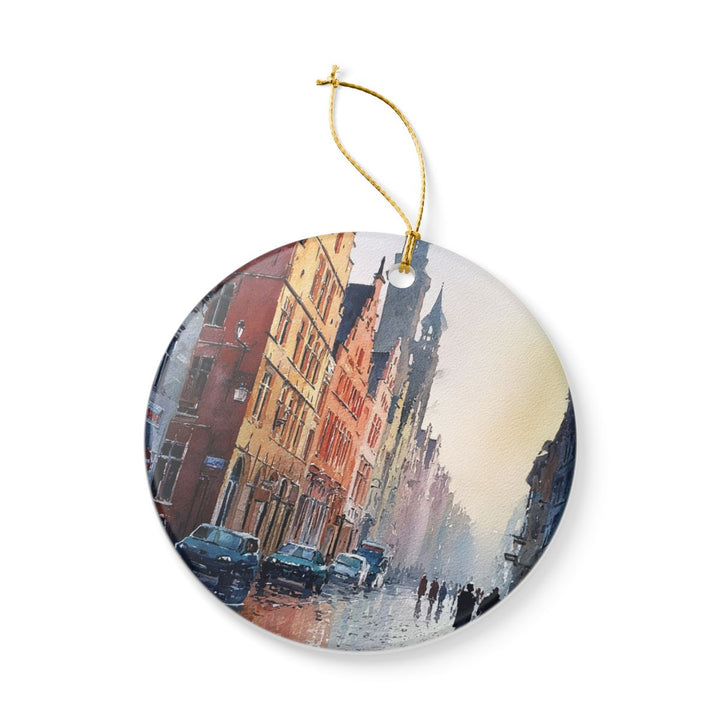 Leuven Belgium Ornament: Unique Leuven Belgium Souvenir, Leuven Belgium Xmas Decor, and Authentic Leuven Belgium Gift