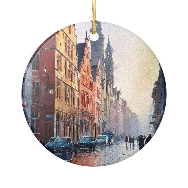 Leuven Belgium Ornament: Unique Leuven Belgium Souvenir, Leuven Belgium Xmas Decor, and Authentic Leuven Belgium Gift