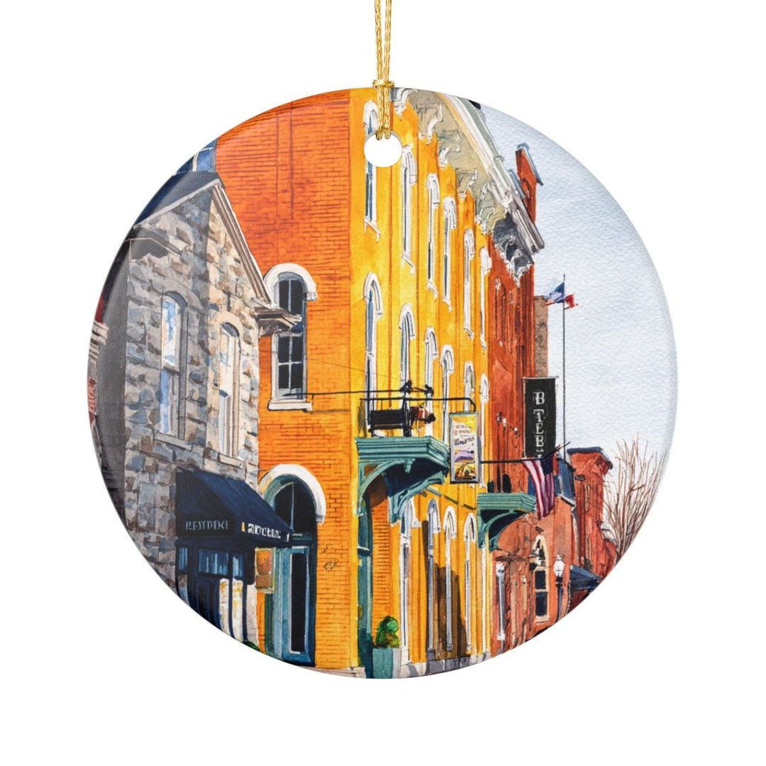 Lexington Kentucky Ornament: Unique Lexington Souvenir, Lexington Kentucky Xmas Decor, and Authentic Lexington Gift
