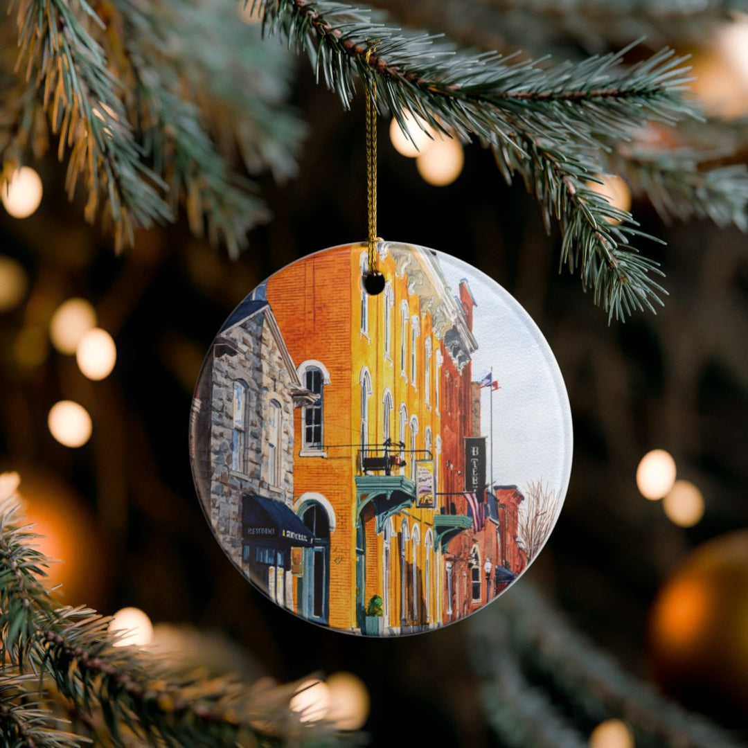 Lexington Kentucky Ornament: Unique Lexington Souvenir, Lexington Kentucky Xmas Decor, and Authentic Lexington Gift