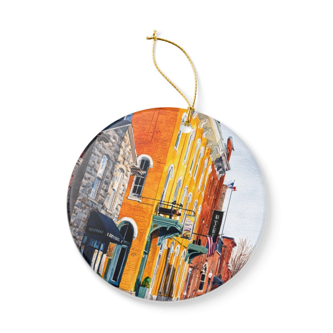 Lexington Kentucky Ornament: Unique Lexington Souvenir, Lexington Kentucky Xmas Decor, and Authentic Lexington Gift