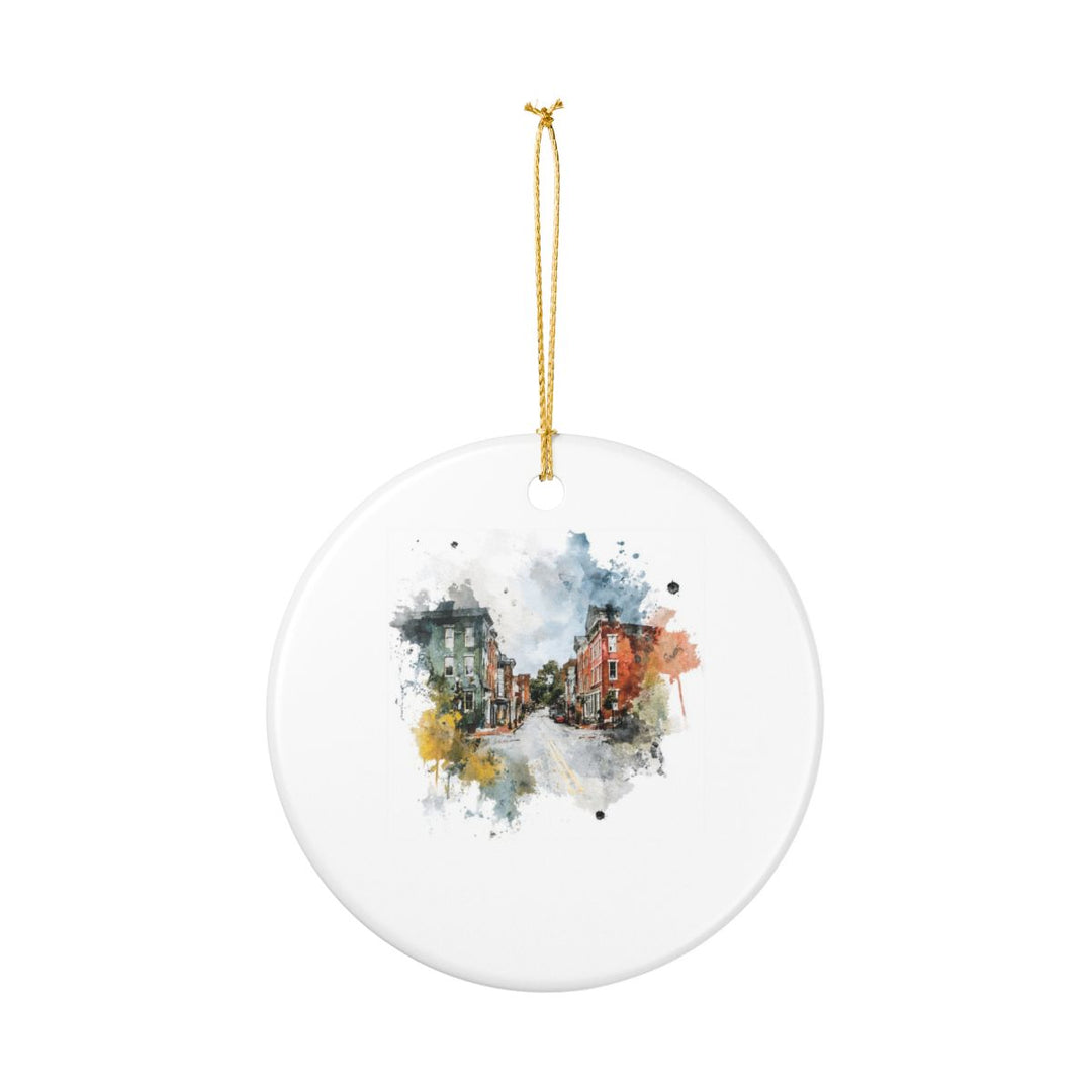 Lexington Kentucky Ornament: Unique Lexington Souvenir, Lexington Kentucky Xmas Decor, and Authentic Lexington Gift