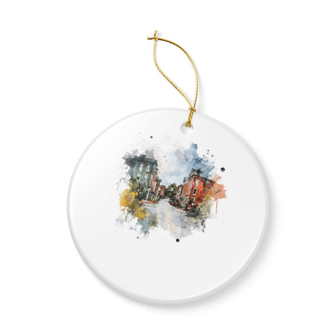 Lexington Kentucky Ornament: Unique Lexington Souvenir, Lexington Kentucky Xmas Decor, and Authentic Lexington Gift