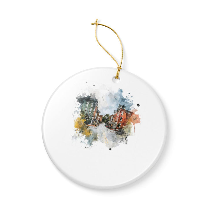 Lexington Kentucky Ornament: Unique Lexington Souvenir, Lexington Kentucky Xmas Decor, and Authentic Lexington Gift