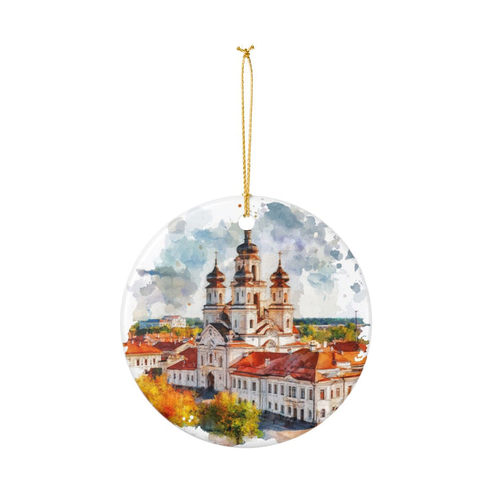 Lida Belarus Ornament: Unique Lida Belarus Souvenir, Lida Belarus Xmas Decor, and Authentic Lida Belarus Gift