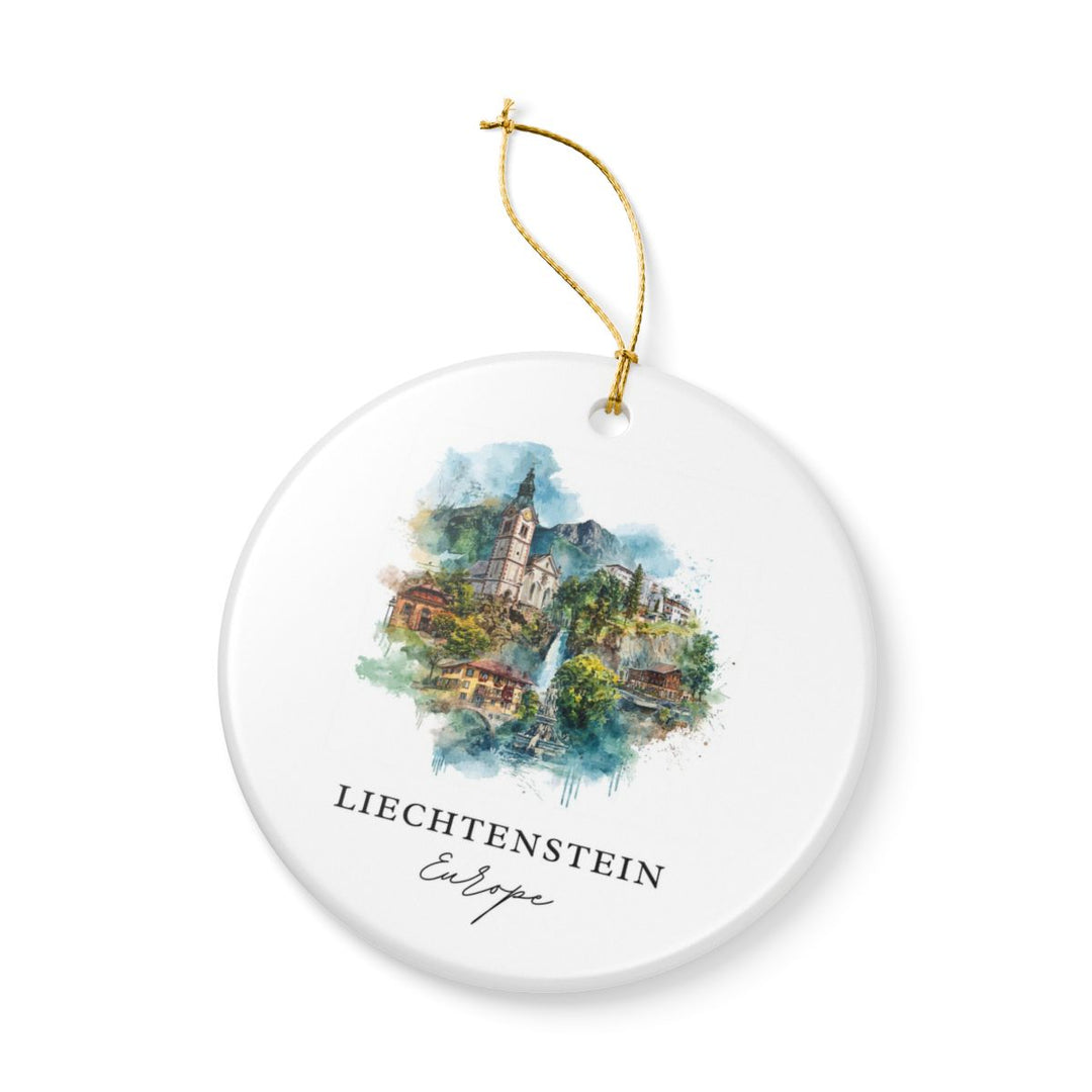 Liechtenstein Liechtenstein Ornament: Unique Liechtenstein Souvenir, Liechtenstein Liechtenstein Xmas Decor, and Authentic Liechtenstein Gift