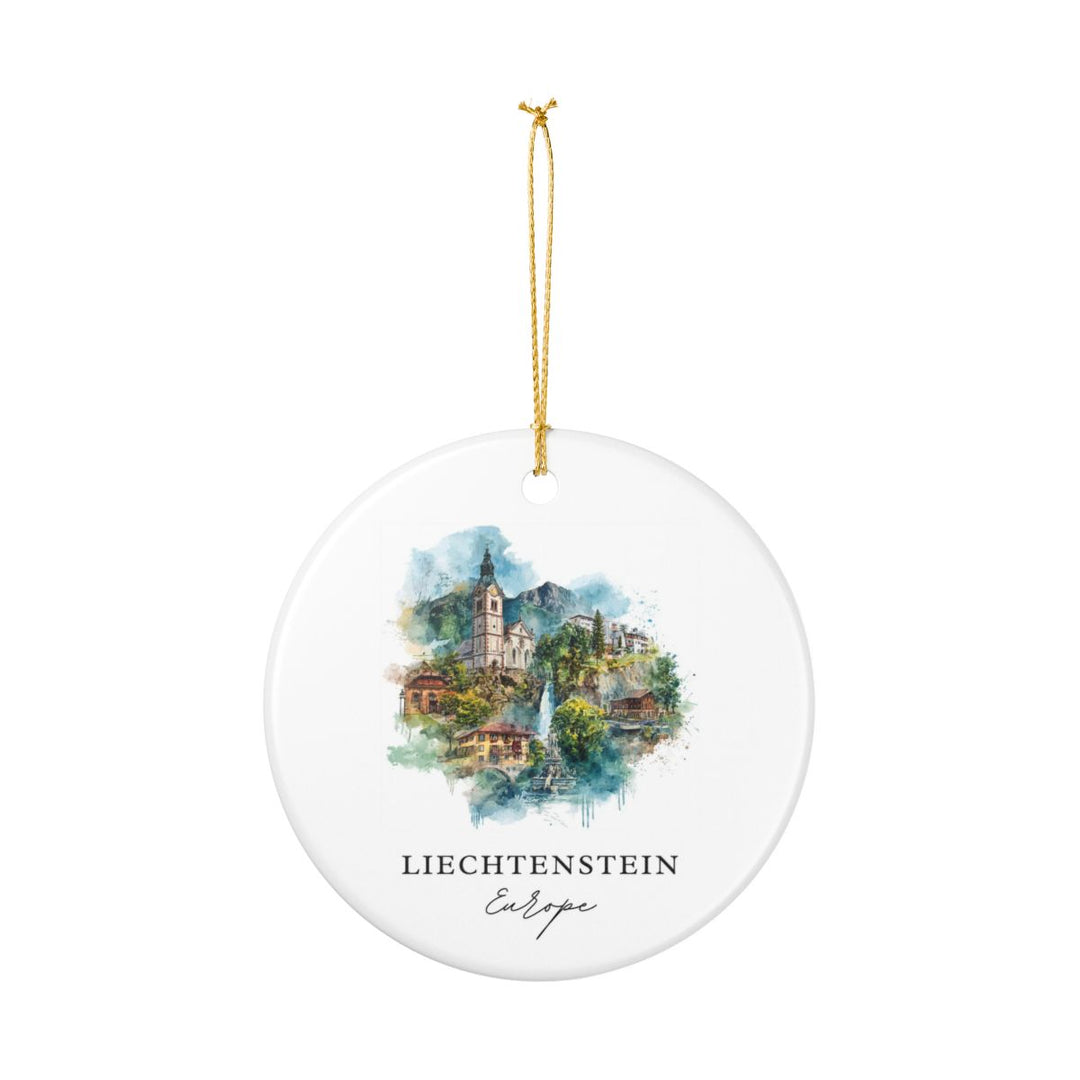 Liechtenstein Liechtenstein Ornament: Unique Liechtenstein Souvenir, Liechtenstein Liechtenstein Xmas Decor, and Authentic Liechtenstein Gift