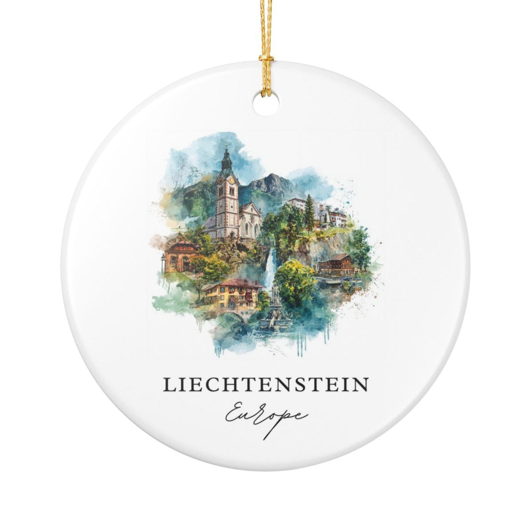 Liechtenstein Liechtenstein Ornament: Unique Liechtenstein Souvenir, Liechtenstein Liechtenstein Xmas Decor, and Authentic Liechtenstein Gift