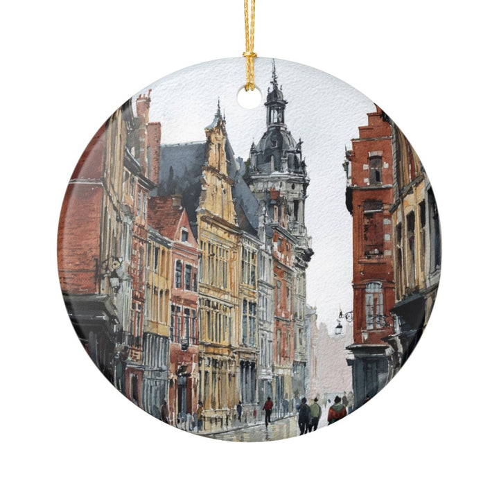 Lille France Ornament: Unique Lille France Souvenir, Lille France Xmas Decor, and Authentic Lille France Gift
