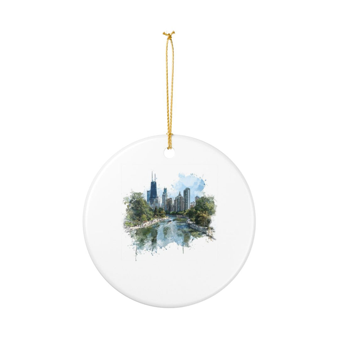 Lincoln Park Chicago Ornament: Unique Lincoln Park Souvenir, Lincoln Park Chicago Xmas Decor, and Authentic Lincoln Park Gift