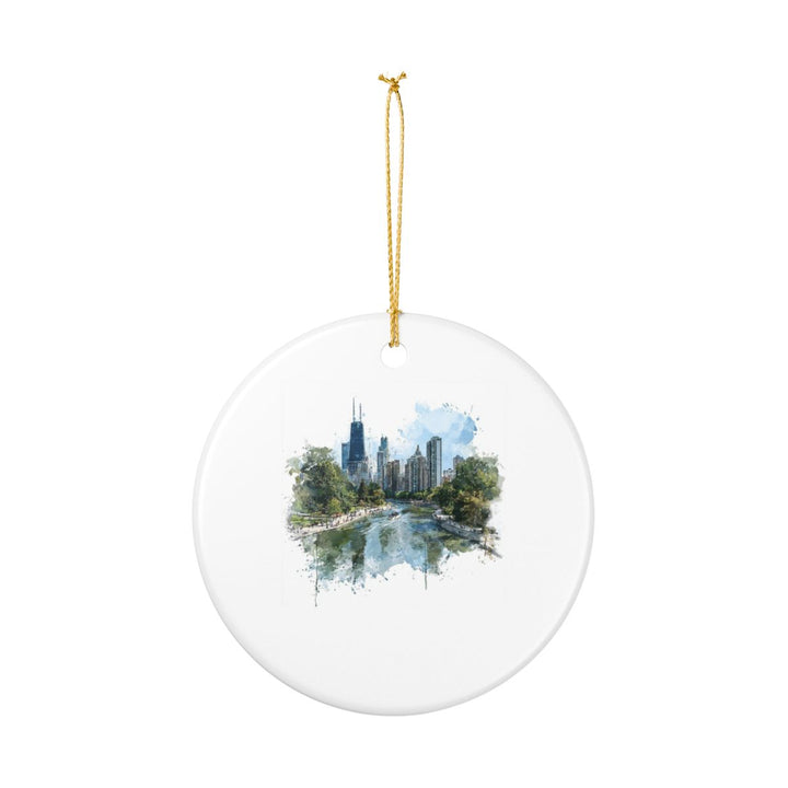 Lincoln Park Chicago Ornament: Unique Lincoln Park Souvenir, Lincoln Park Chicago Xmas Decor, and Authentic Lincoln Park Gift