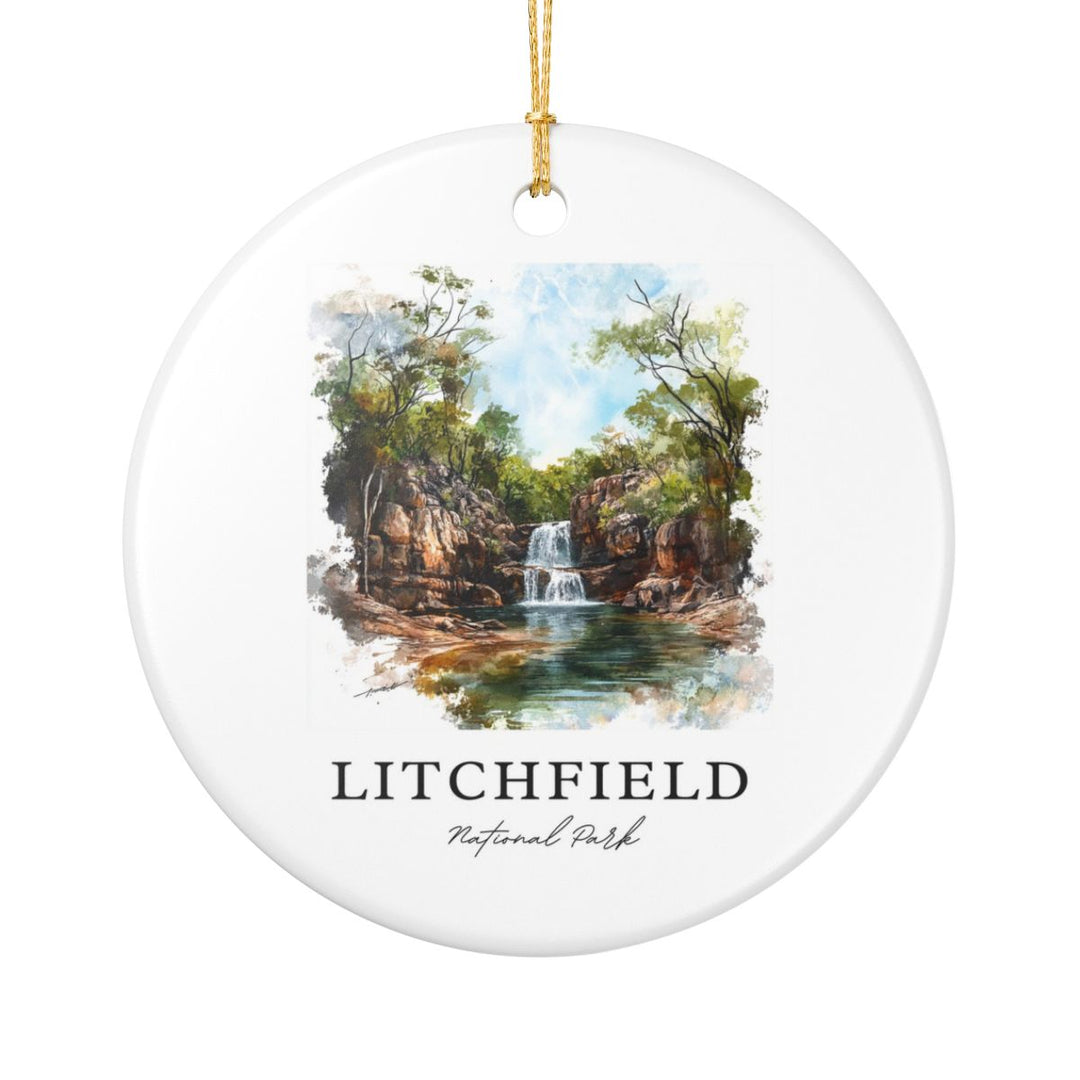 Litchfield National Park Australia Ornament: Unique Litchfield National Park Souvenir, Litchfield National Park Australia Xmas Decor