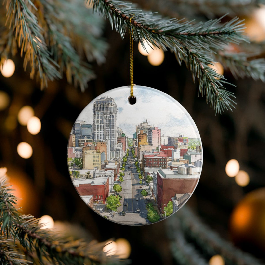 Little Rock Arkansas Ornament: Unique Little Rock Souvenir, Little Rock Arkansas Xmas Decor, and Authentic Little Rock Gift