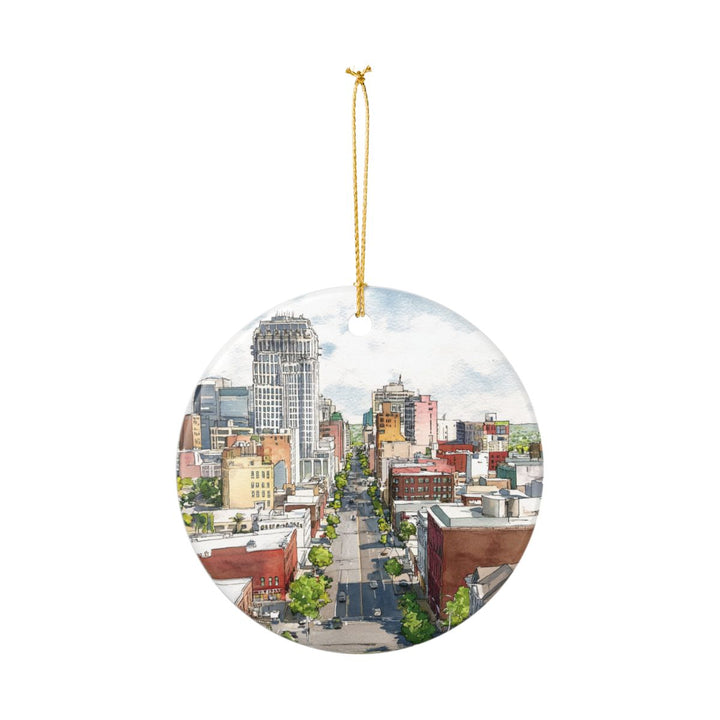 Little Rock Arkansas Ornament: Unique Little Rock Souvenir, Little Rock Arkansas Xmas Decor, and Authentic Little Rock Gift