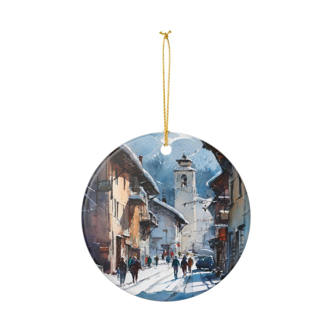 Livigno Italy Ornament: Unique Livigno Italy Souvenir, Livigno Italy Xmas Decor, and Authentic Livigno Italy Gift
