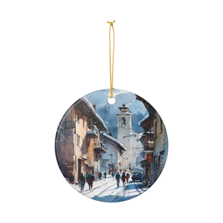 Livigno Italy Ornament: Unique Livigno Italy Souvenir, Livigno Italy Xmas Decor, and Authentic Livigno Italy Gift