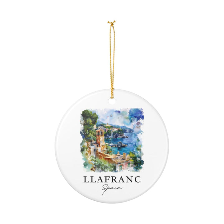Llafranc Spain Ornament: Unique Llafranc Souvenir, Llafranc Spain Xmas Decor, and Authentic Llafranc Gift