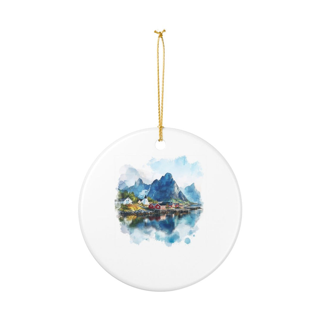 Lofoten Islands Ornament: Unique Lofoten Islands Souvenir, Lofoten Islands Xmas Decor, and Authentic Lofoten Islands Gift