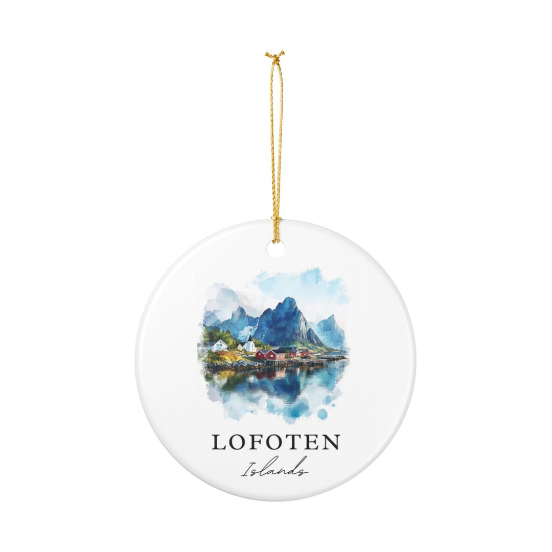 Lofoten Islands Ornament | Christmas Travel Souvenir Gift