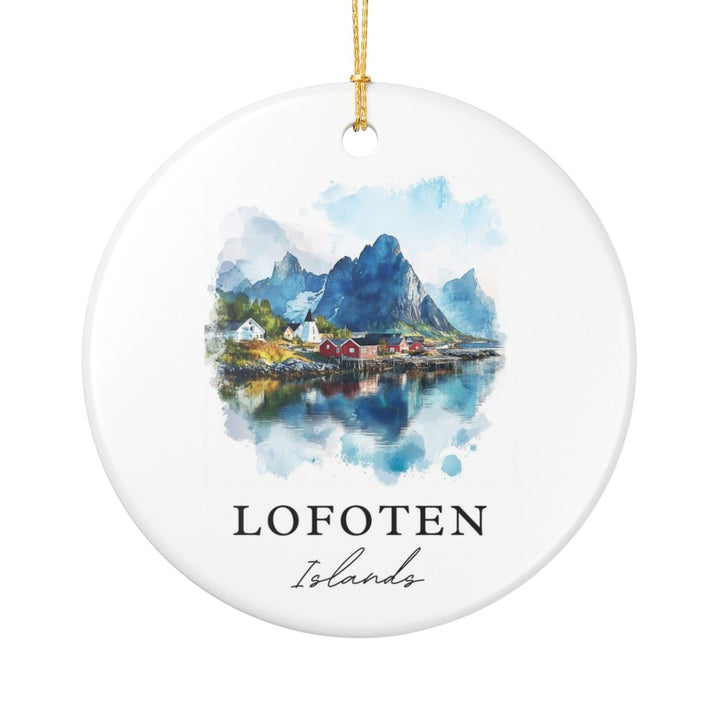 Lofoten Islands Ornament | Christmas Travel Souvenir Gift