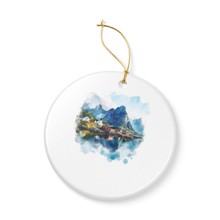 Lofoten Islands Ornament: Unique Lofoten Islands Souvenir, Lofoten Islands Xmas Decor, and Authentic Lofoten Islands Gift