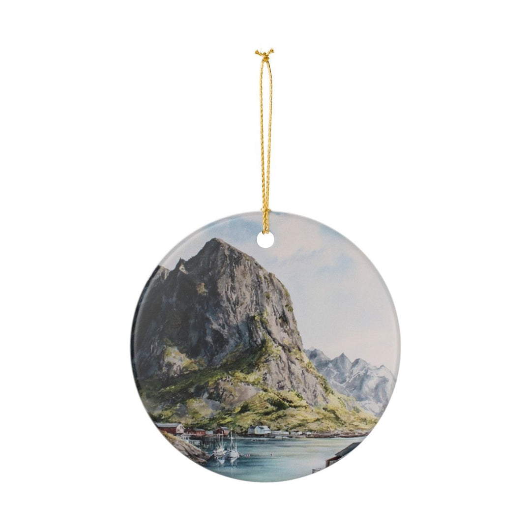 Lofoten Islands Ornament: Unique Lofoten Islands Souvenir, Lofoten Islands Xmas Decor, and Authentic Lofoten Islands Gift