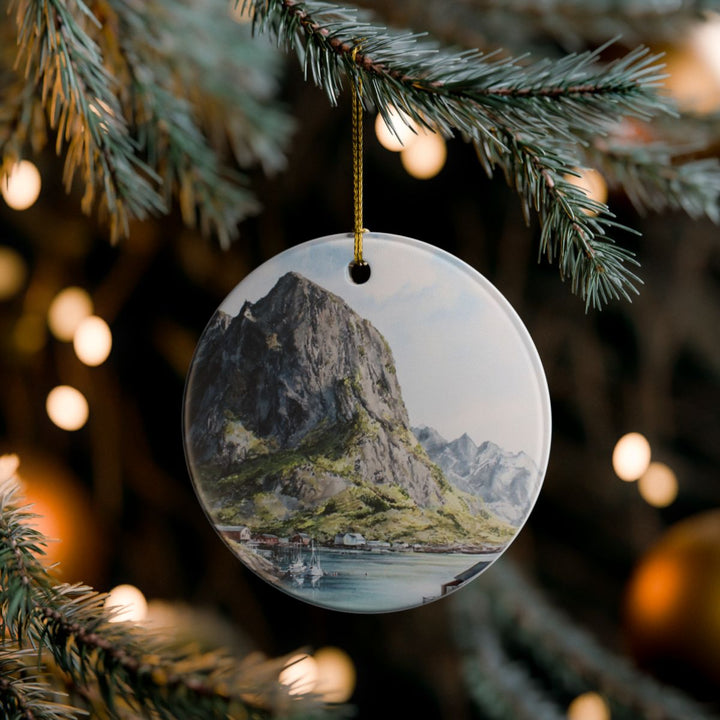 Lofoten Islands Ornament: Unique Lofoten Islands Souvenir, Lofoten Islands Xmas Decor, and Authentic Lofoten Islands Gift