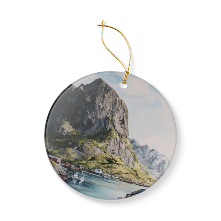 Lofoten Islands Ornament: Unique Lofoten Islands Souvenir, Lofoten Islands Xmas Decor, and Authentic Lofoten Islands Gift